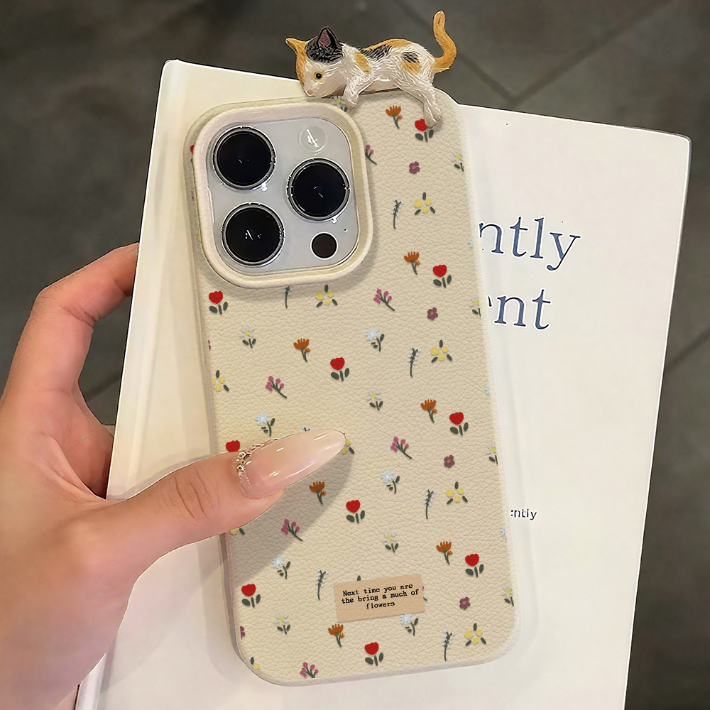 Phone Cases Cute - Cute Floral Soft Silicone Phone Case