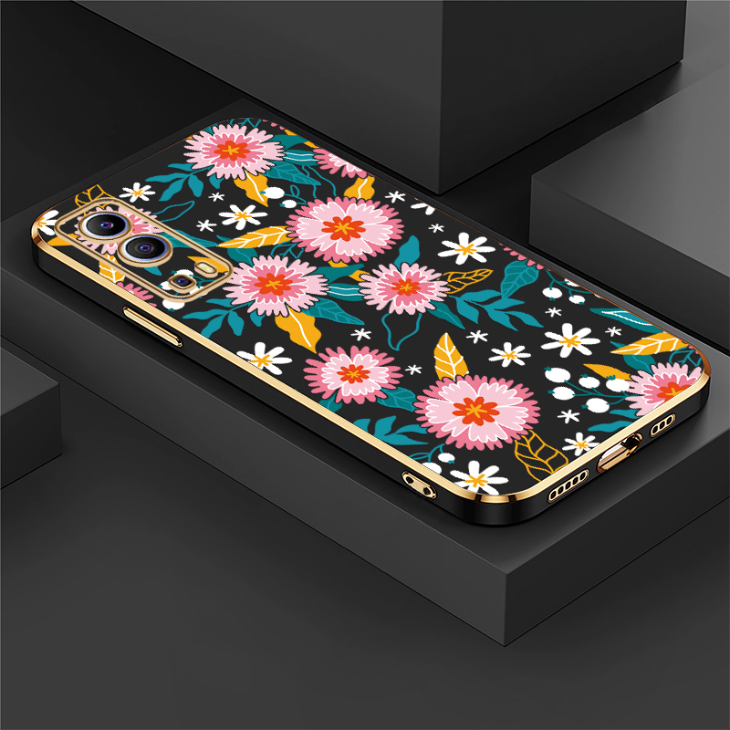 Phone Cases Vivo - Luxury Plating TPU Phone Case For