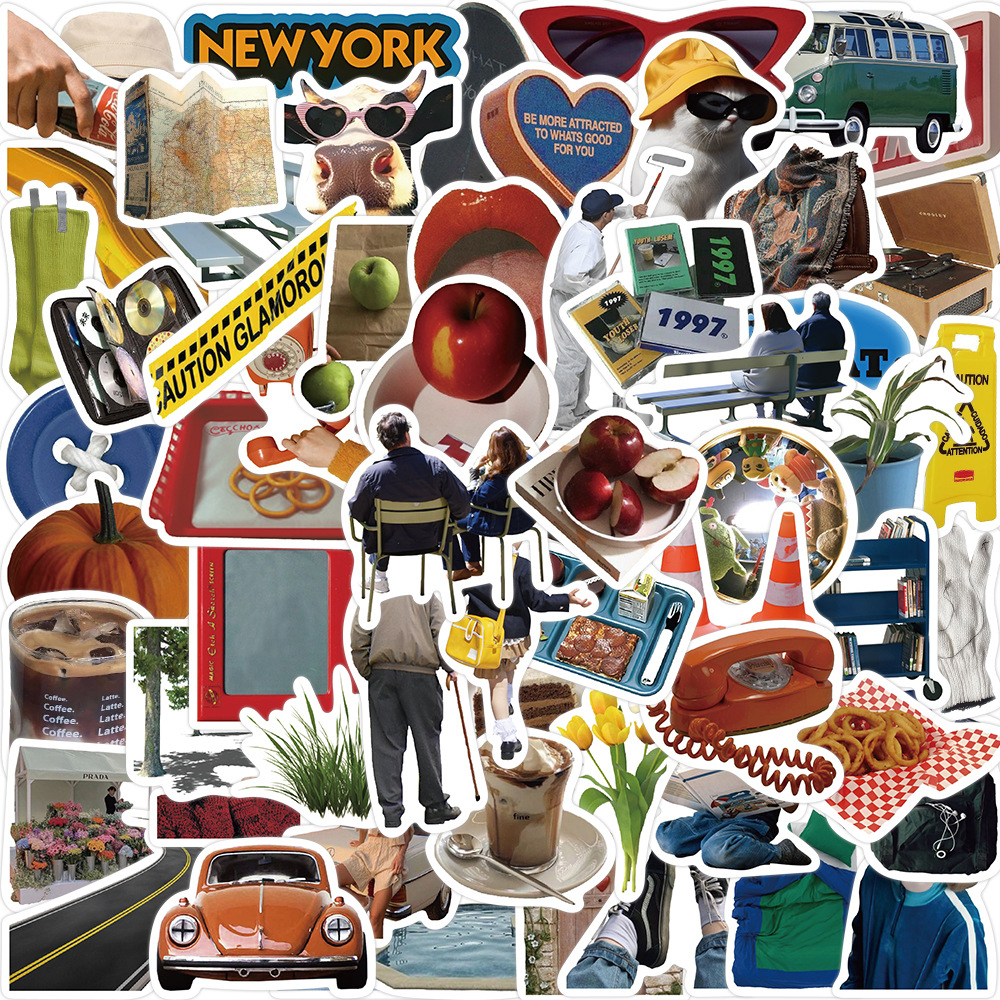 Phone Cases Europe - 63PCS European INS Style Graffiti Stickers