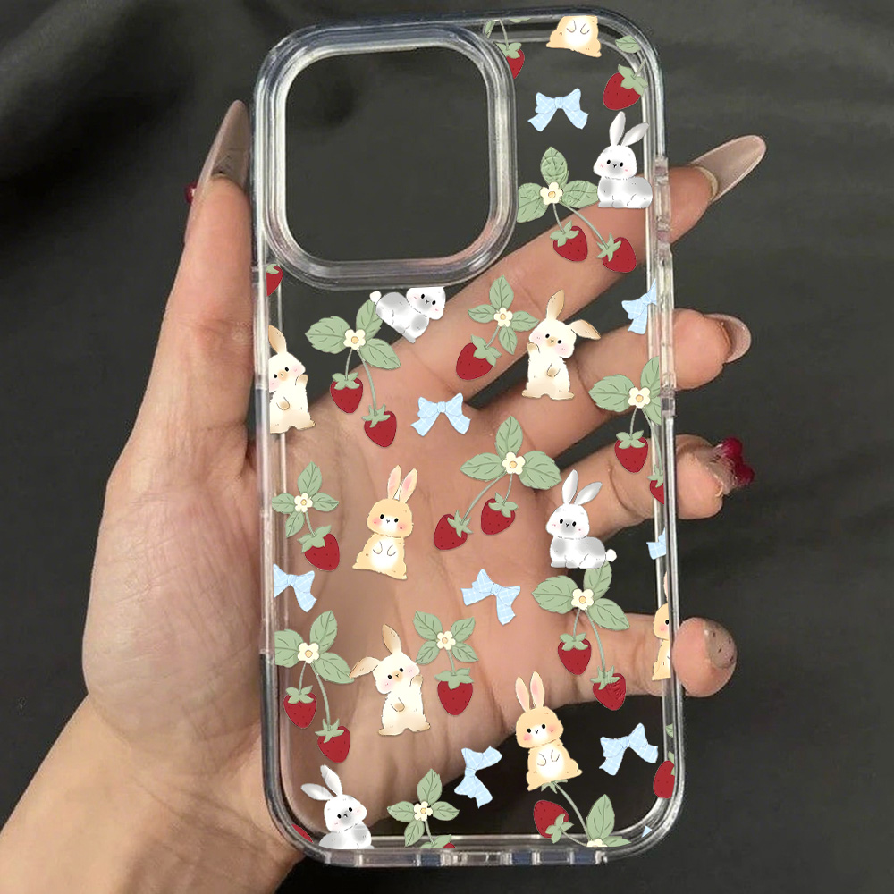 Cute Cartoon Case - Ins Cute Cartoon Phone Case For