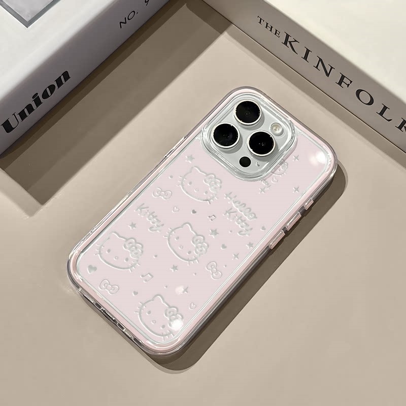 Cute Cartoon Case - Cute Hollow out Hello Kitty Soft