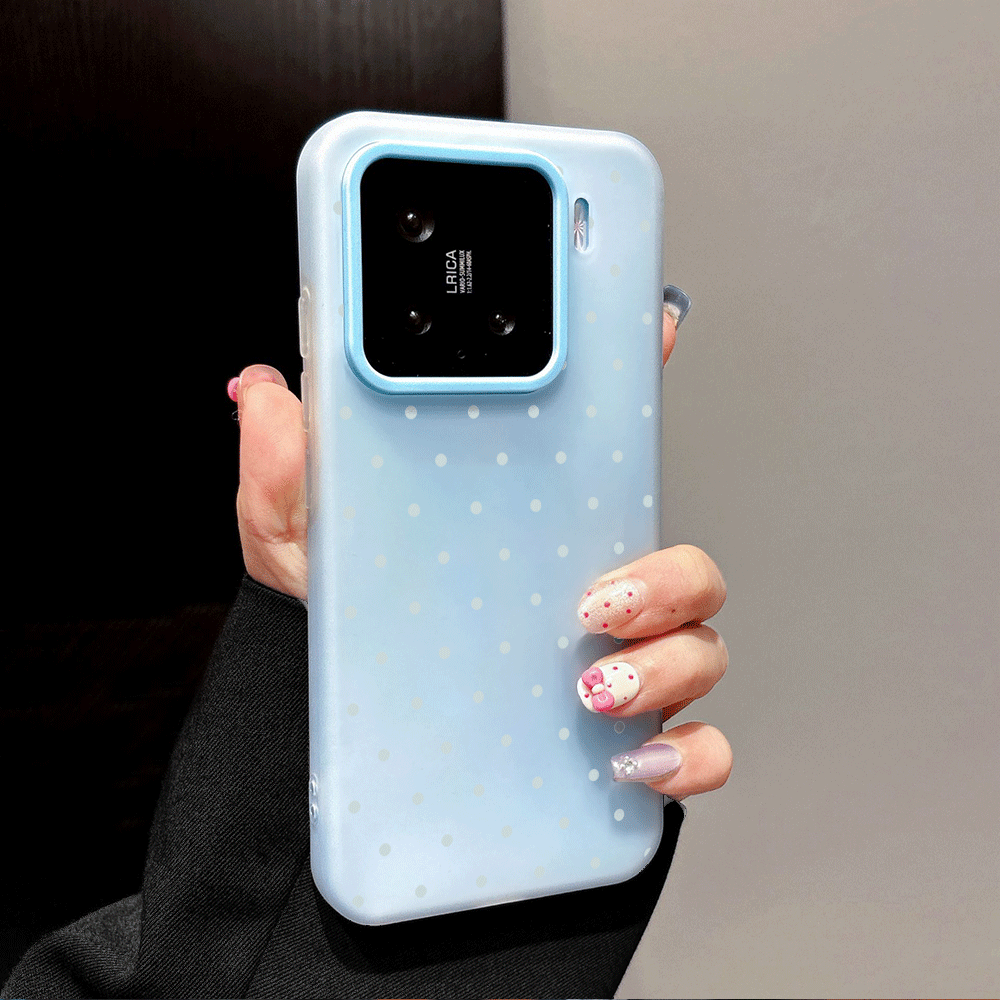 Adorable Light Blue Polka Dot  - Phone Cases Xiaomi Redmi 12 incelemesi ve fiyatı