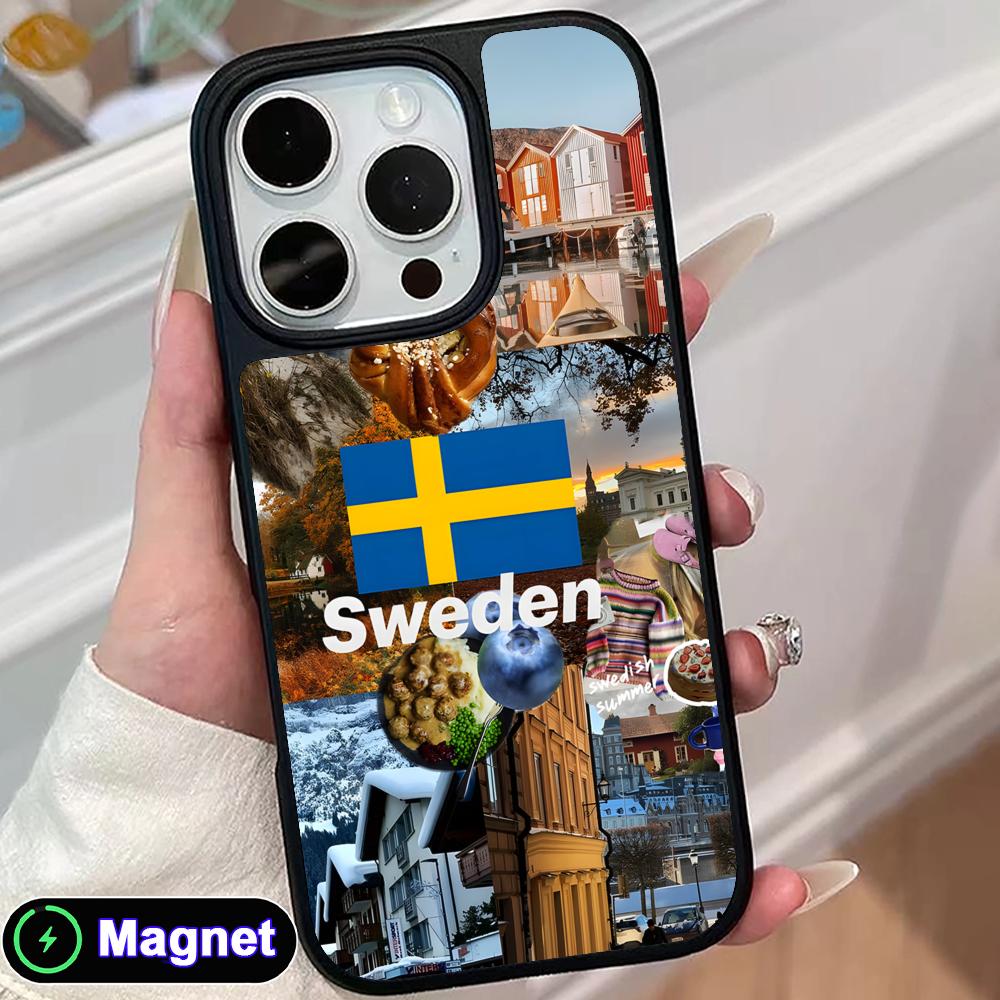 Sweden Flag Phone Case for iPh - Phone Cases Sweden incelemesi ve fiyatı