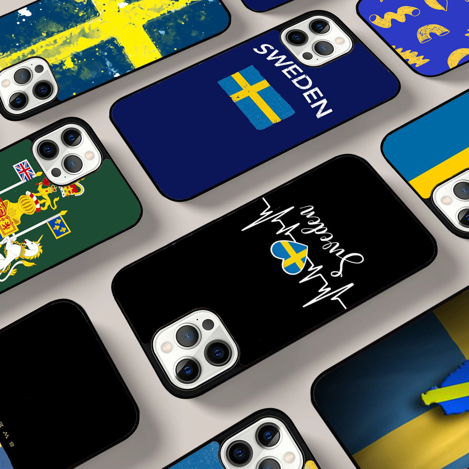 Sweden Flag Phone Case For iPh - Phone Cases Sweden incelemesi ve fiyatı