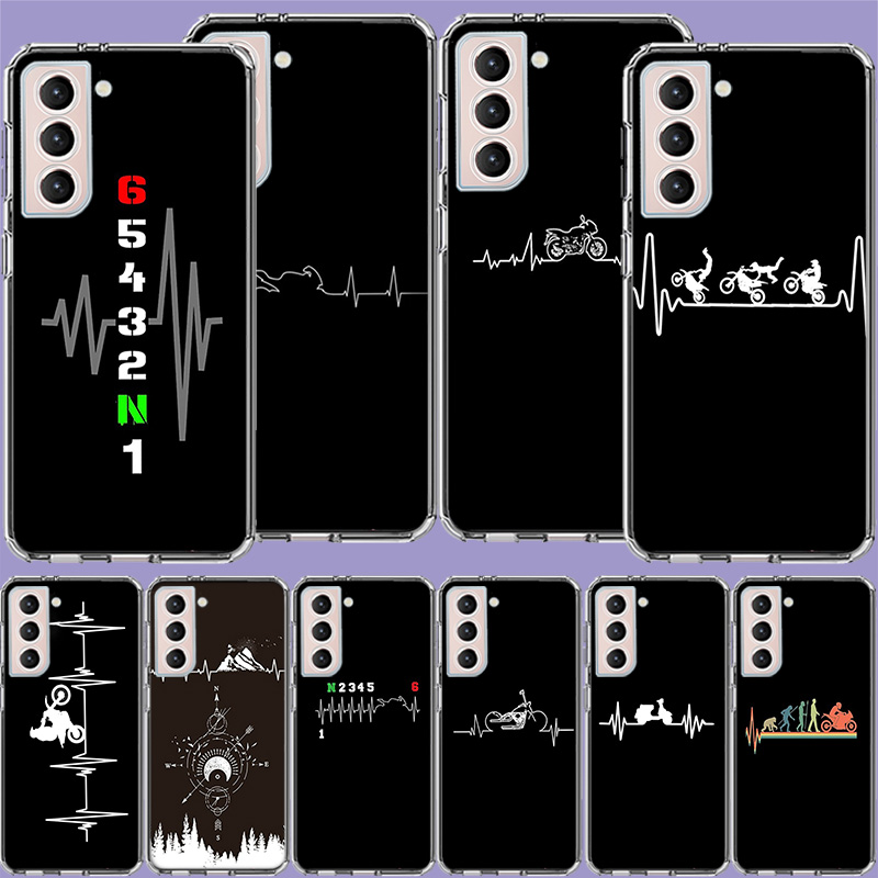 Motorcycle Heartbeat Clear Pho - Phone Cases Com incelemesi ve fiyatı