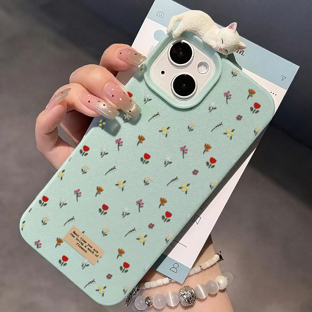 Cute Floral Soft Silicone Phon - Phone Cases Cute incelemesi ve fiyatı
