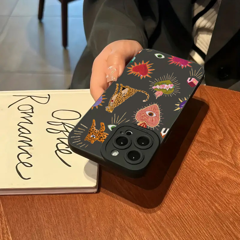 Floral Leopard Eyes Phone Case - Phone Cases Arc incelemesi ve fiyatı