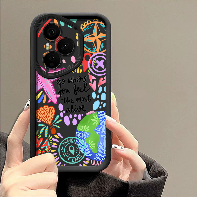 Airplane Painting Pattern Phon - Phone Cases Honor incelemesi ve fiyatı