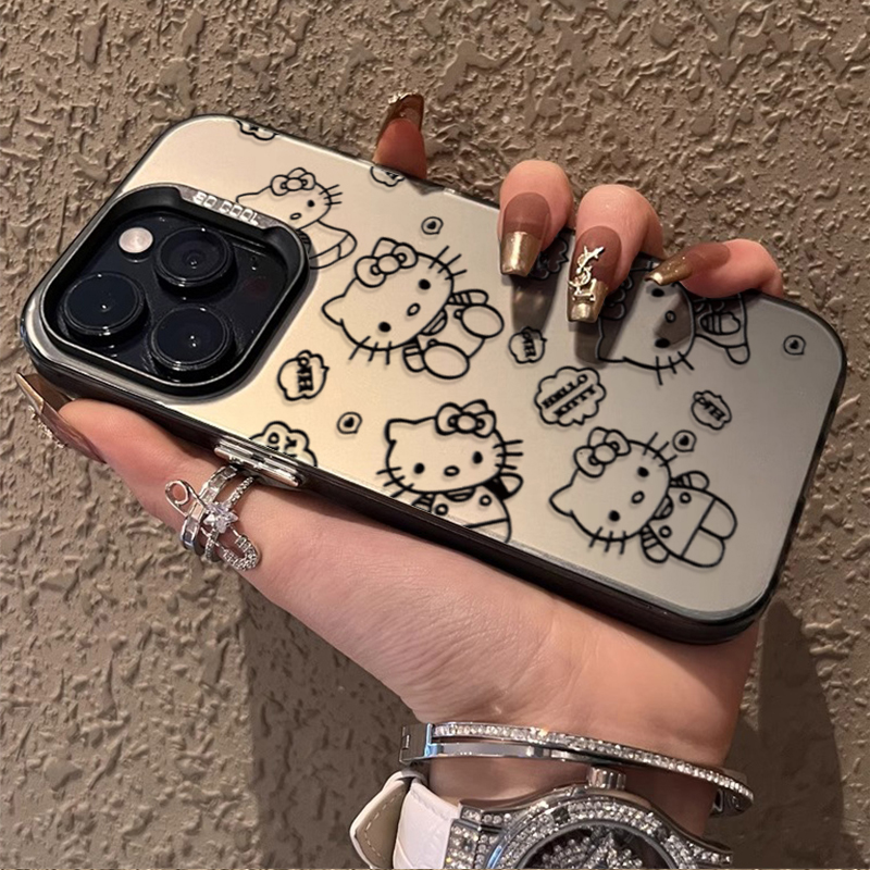 Cute line Hello Kitty Phone Ca - Cute Cartoon Case incelemesi ve fiyatı