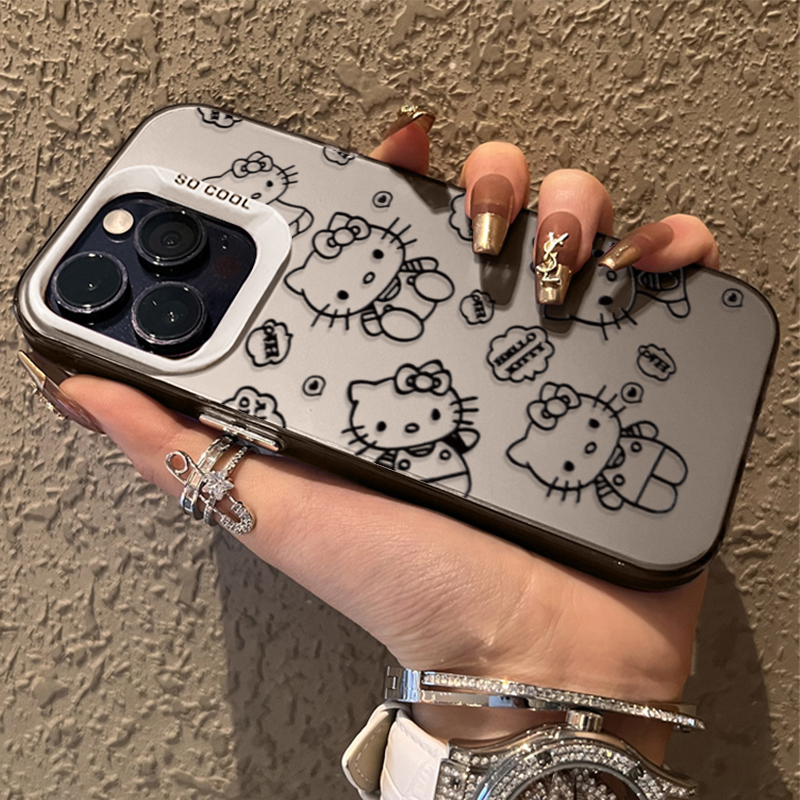 Cute line Hello Kitty Phone Ca - Cute Cartoon Case incelemesi ve fiyatı