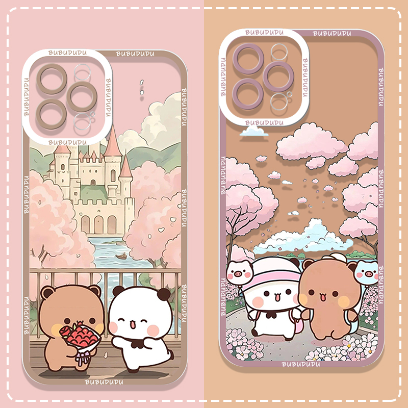 Cute BUBU DUDU Couple Clear Ph - Phone Cases Cute incelemesi ve fiyatı
