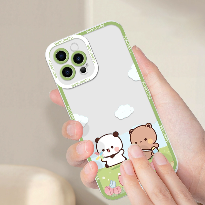 Cute BUBU DUDU Couple Clear Ph - Phone Cases Cute incelemesi ve fiyatı