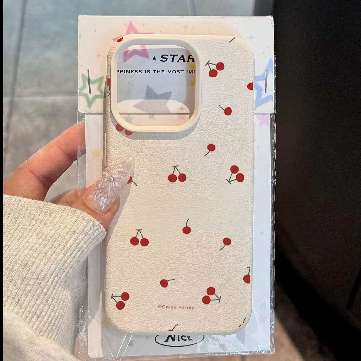 Cute Cartoon Cherry Lichee Pat - Cute Cartoon Case incelemesi ve fiyatı