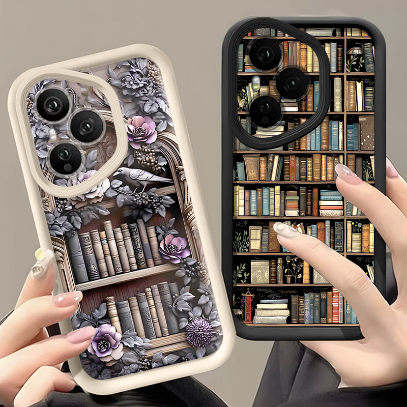 Creative Book Pattern Phone Ca - Phone Cases Honor incelemesi ve fiyatı