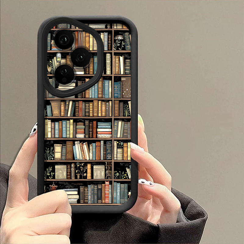 Creative Book Pattern Phone Ca - Phone Cases Honor incelemesi ve fiyatı