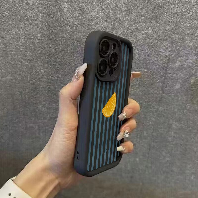 Striped Lemon Slice Pattern Ph - Phone Cases Xiaomi Redmi 12 incelemesi ve fiyatı