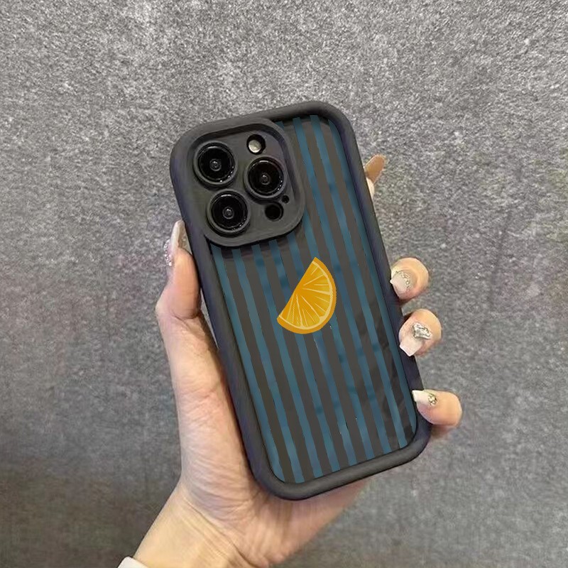 Striped Lemon Slice Pattern Ph - Phone Cases Xiaomi Redmi 12 incelemesi ve fiyatı