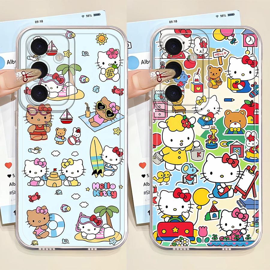 Various Cute Hello Kitty Clear - Cute Cartoon Case incelemesi ve fiyatı