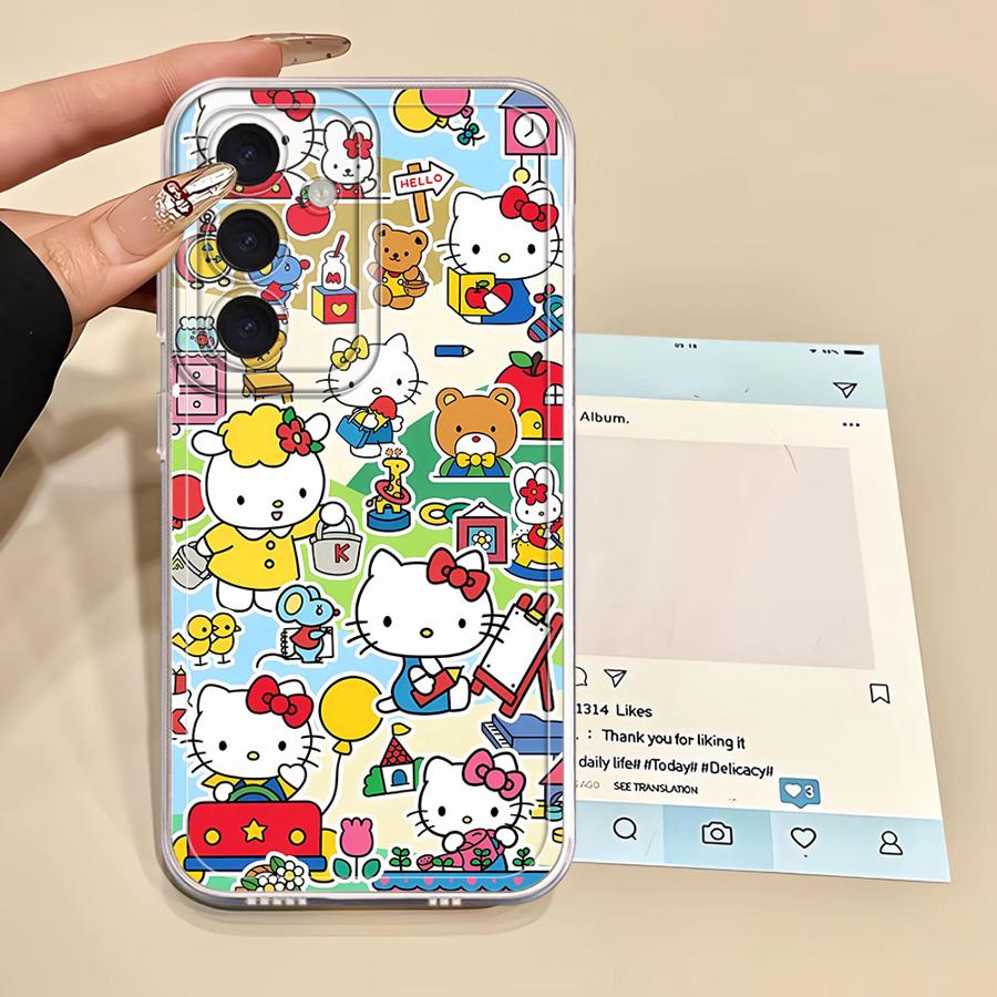 Various Cute Hello Kitty Clear - Cute Cartoon Case incelemesi ve fiyatı
