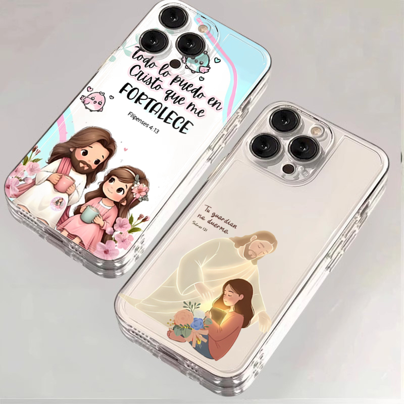 Cartoon Jesus And Me Bible Ver - Phone Cases Xiaomi Redmi 12 incelemesi ve fiyatı