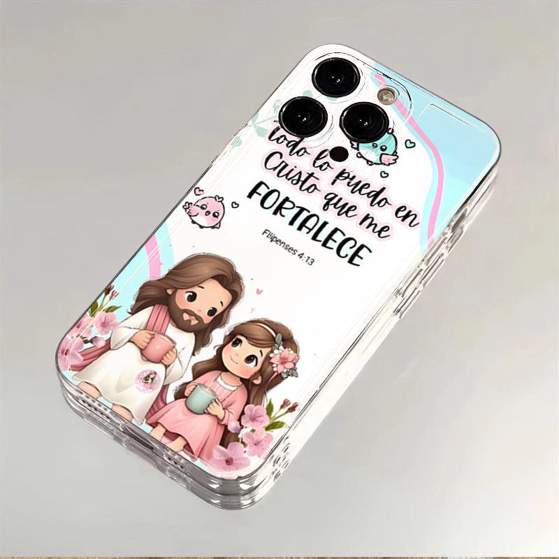 Cartoon Jesus And Me Bible Ver - Phone Cases Xiaomi Redmi 12 incelemesi ve fiyatı