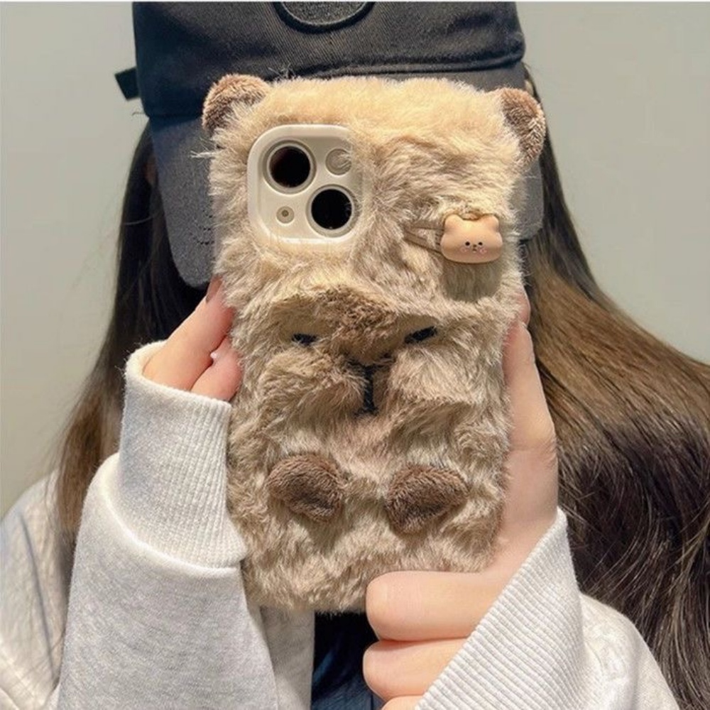 Luxury Capybara Fluffy Fur Pho - Phone Cases Case incelemesi ve fiyatı