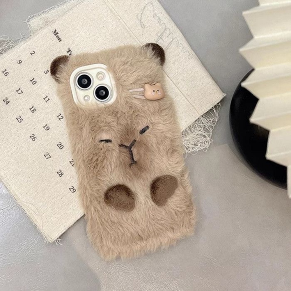 Luxury Capybara Fluffy Fur Pho - Phone Cases Case incelemesi ve fiyatı