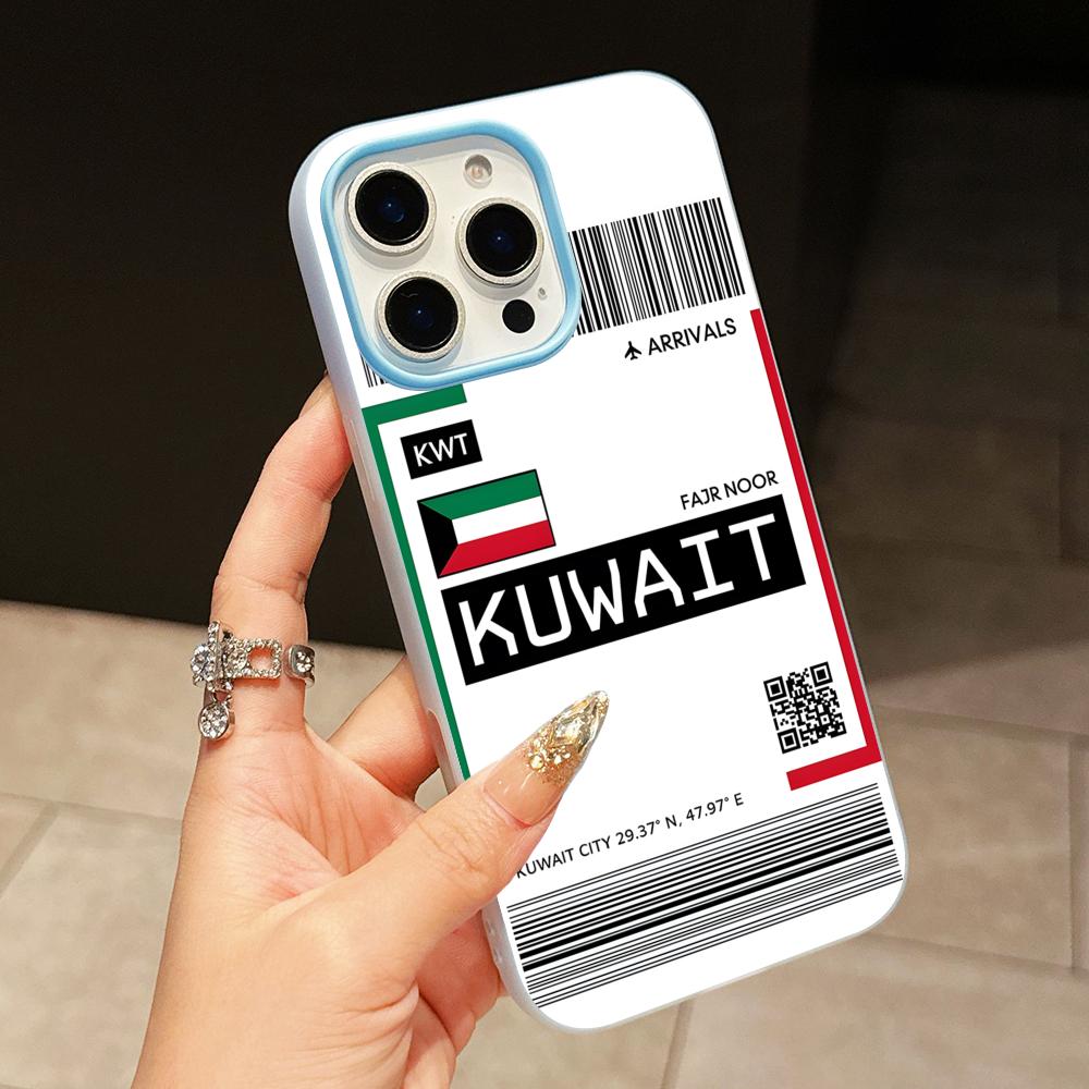 Kuwait Flag Phone Case for iPh - Phone Cases Kuwait incelemesi ve fiyatı