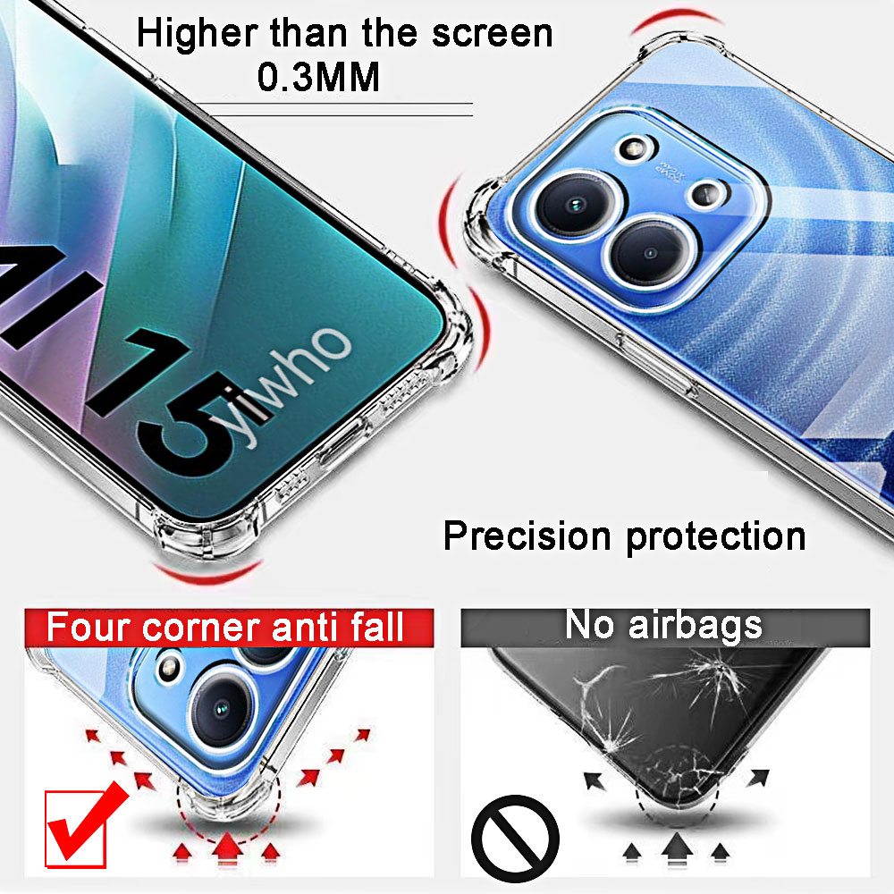 Transparent Case for Redmi 15C - Phone Cases Europe incelemesi ve fiyatı