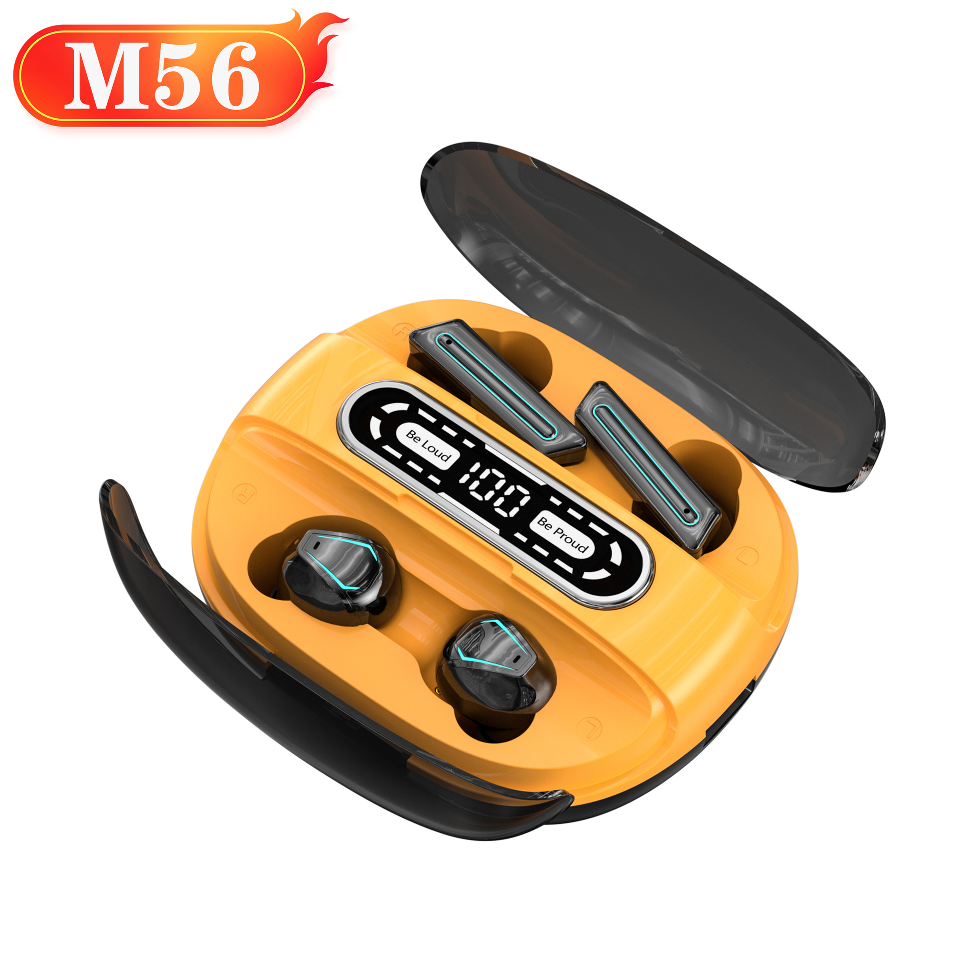 M56 TWS Bluetooth Couple Headp - Phone Cases Pk incelemesi ve fiyatı