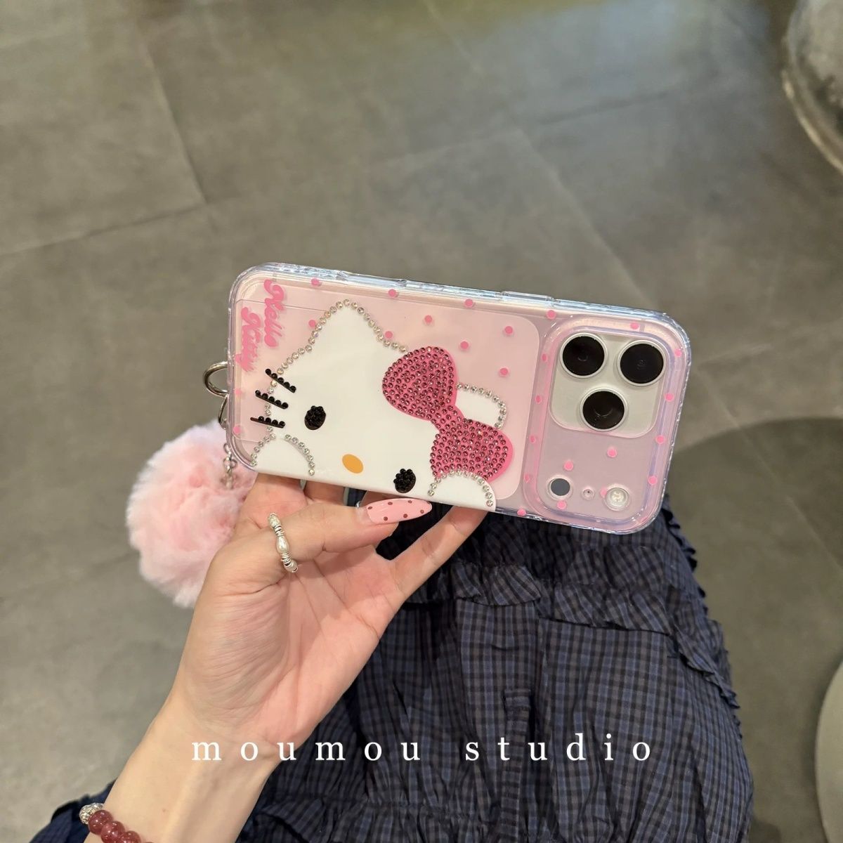 Cartoon Diamond Hello Kitty Ph - Phone Cases Japanese incelemesi ve fiyatı