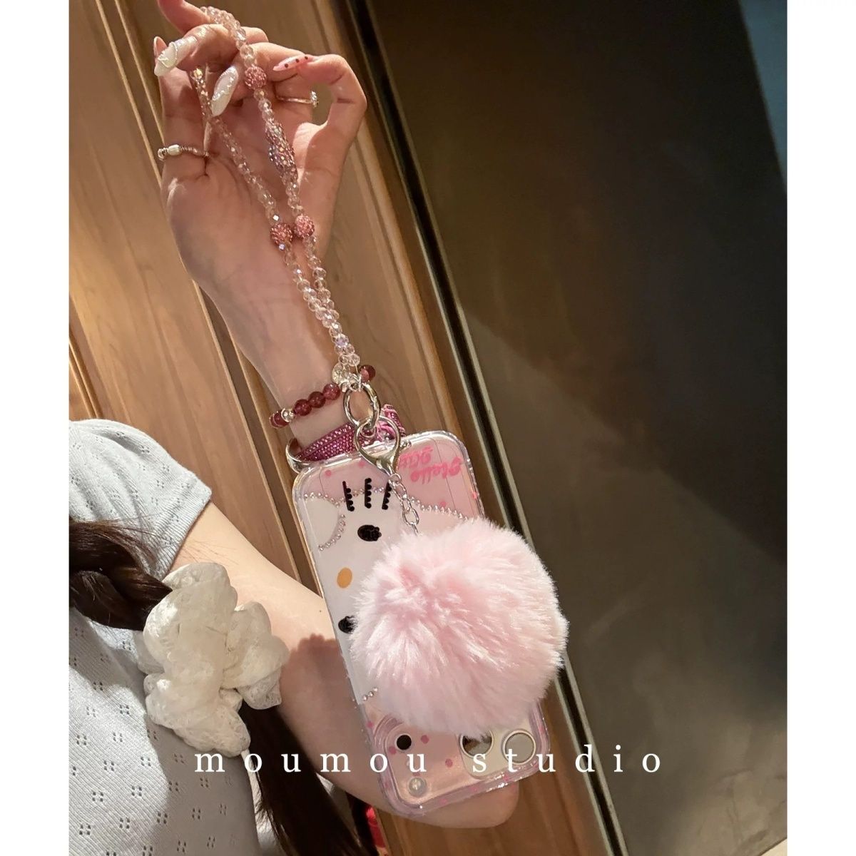 Cartoon Diamond Hello Kitty Ph - Phone Cases Japanese incelemesi ve fiyatı