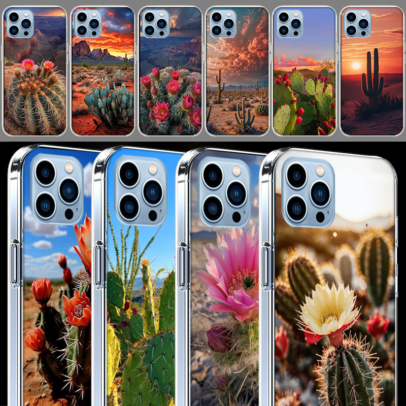 Picturesque Desert With Cacti  - Phone Cases Com incelemesi ve fiyatı