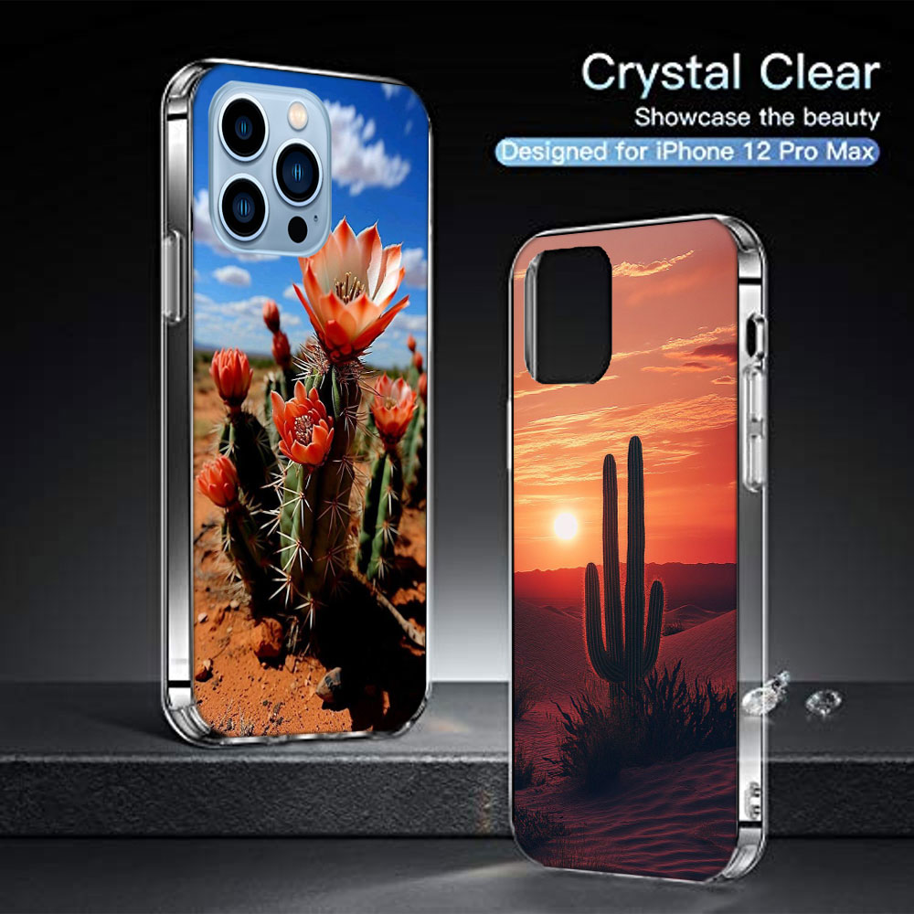 Picturesque Desert With Cacti  - Phone Cases Com incelemesi ve fiyatı