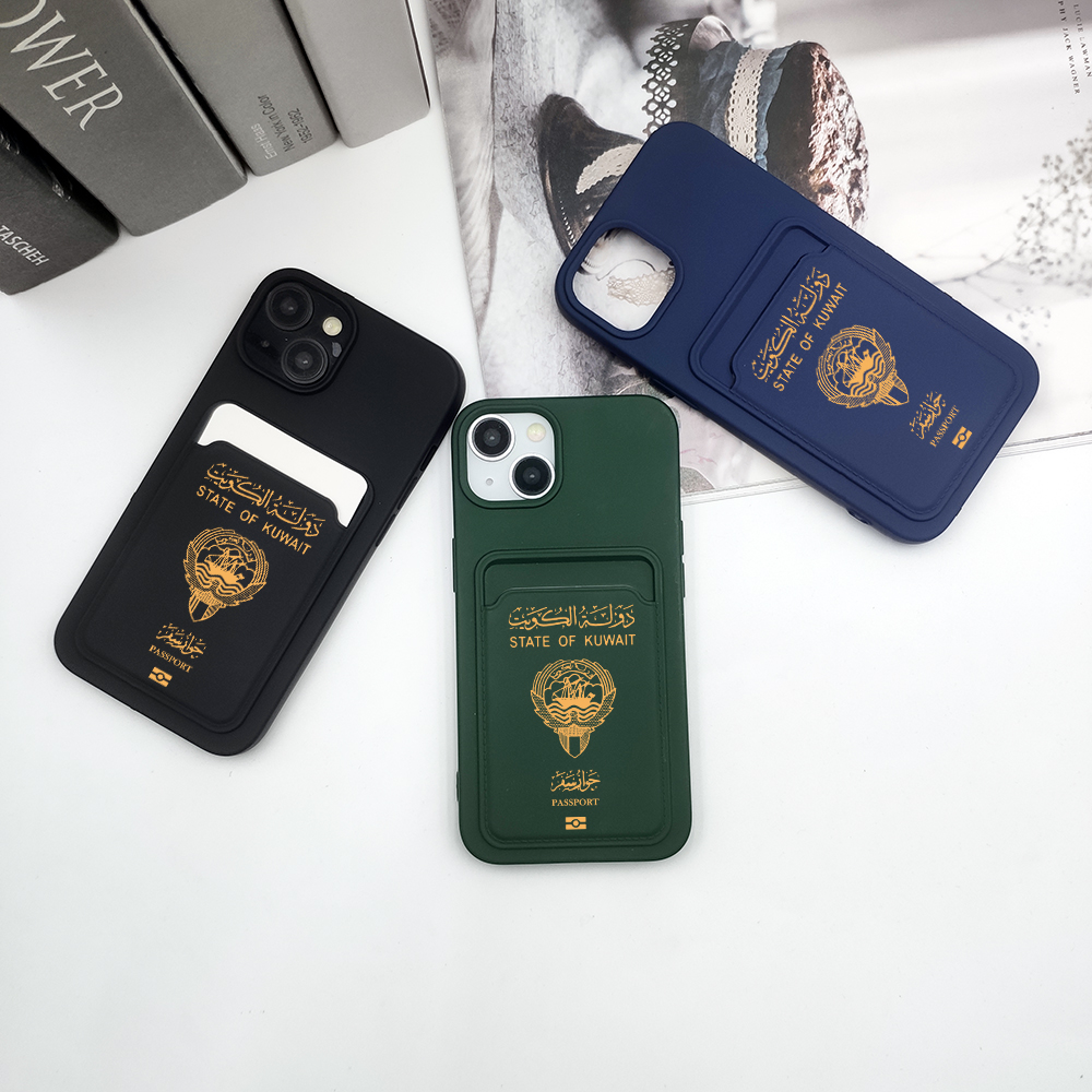 Luxury Kuwait Passport Wallet  - Phone Cases Kuwait incelemesi ve fiyatı