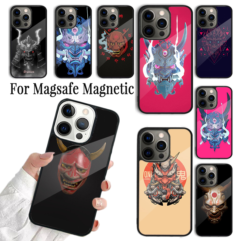 Japanese Oni Hannya Demon Mask - Phone Cases Japanese incelemesi ve fiyatı