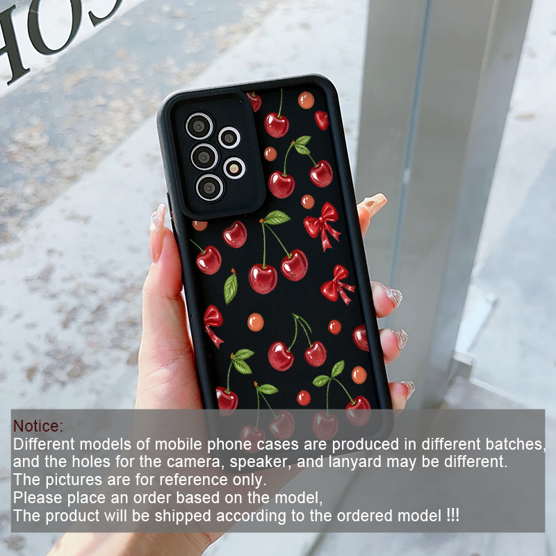 Funny Flower Cute Bow Cherry P - Phone Cases Cute incelemesi ve fiyatı
