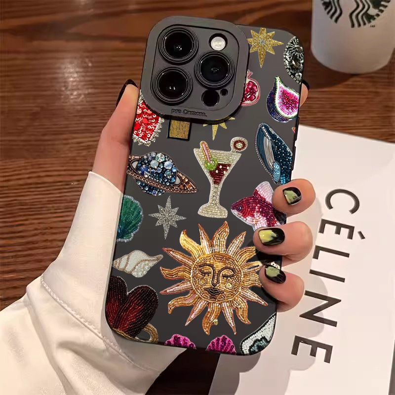 Fashion Black Collage Pattern  - Phone Cases Arc incelemesi ve fiyatı