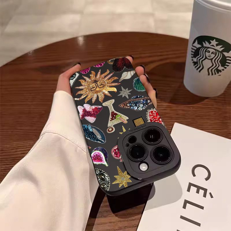 Fashion Black Collage Pattern  - Phone Cases Arc incelemesi ve fiyatı