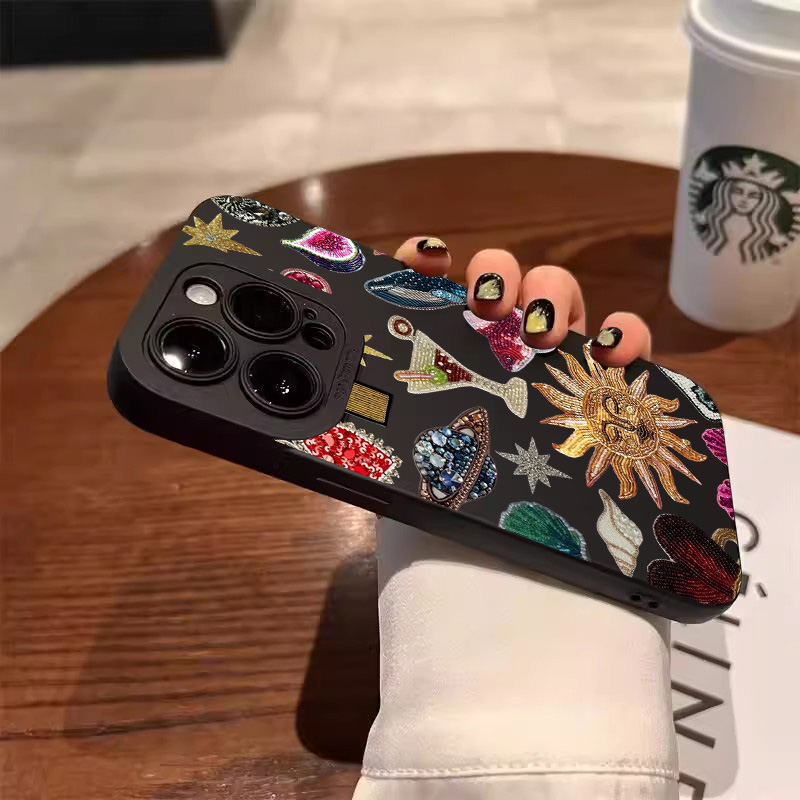 Fashion Black Collage Pattern  - Phone Cases Arc incelemesi ve fiyatı