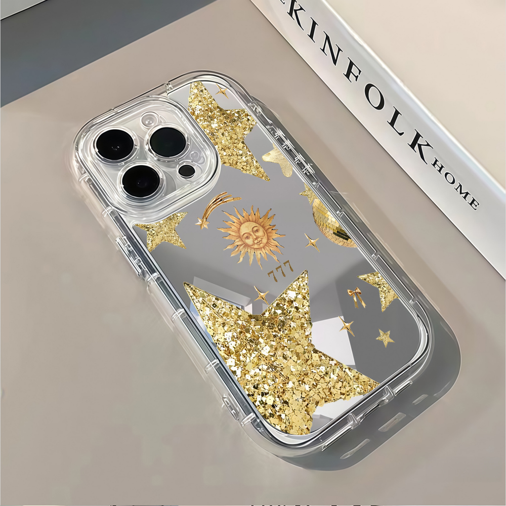 Celestial Gold Glitter Mirror  - Phone Cases Bulk incelemesi ve fiyatı