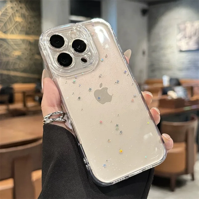 Luxury Clear Star Bling Glitte - Phone Cases Arc incelemesi ve fiyatı
