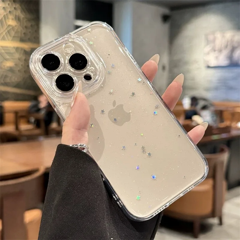 Luxury Clear Star Bling Glitte - Phone Cases Arc incelemesi ve fiyatı