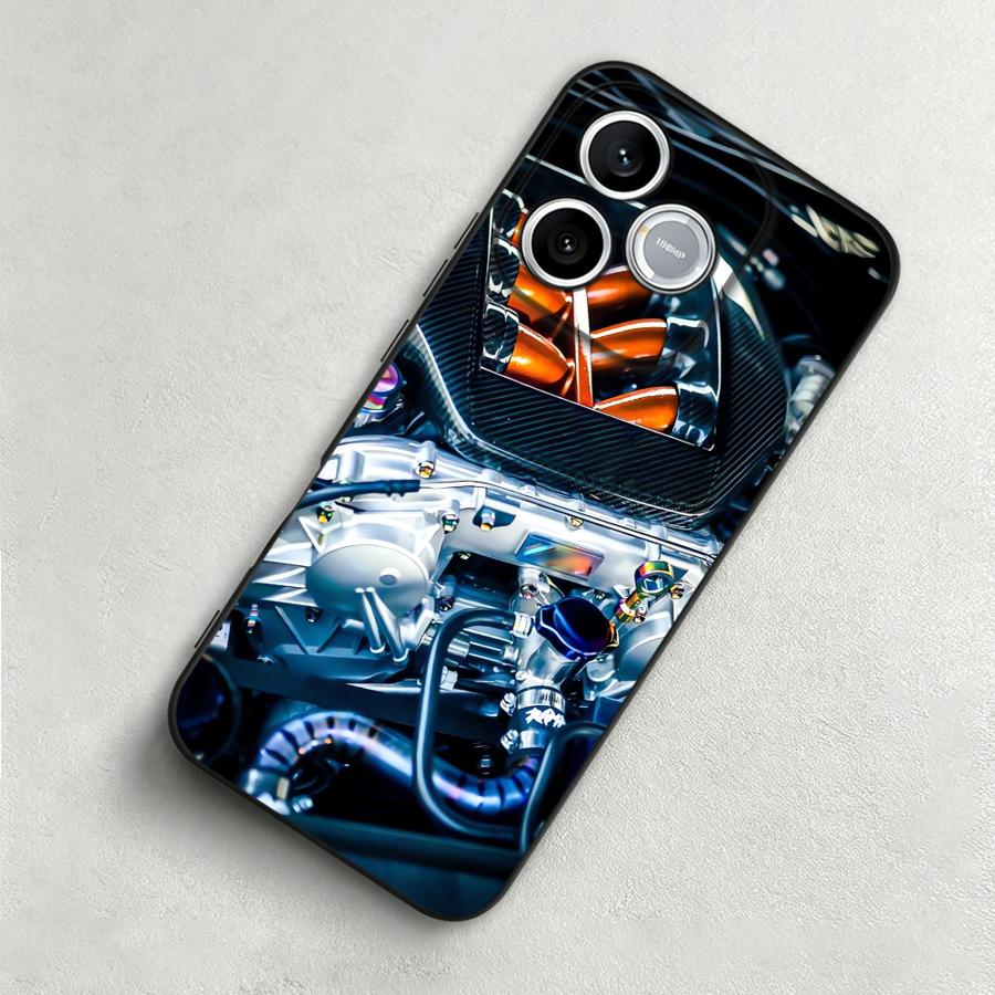 Colorful Car Engine Art Funda  - Phone Cases Honor incelemesi ve fiyatı