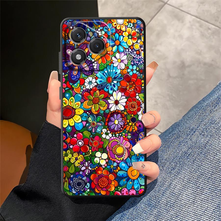 Vibrant Psychedelic Art Soft F - Phone Cases Honor incelemesi ve fiyatı