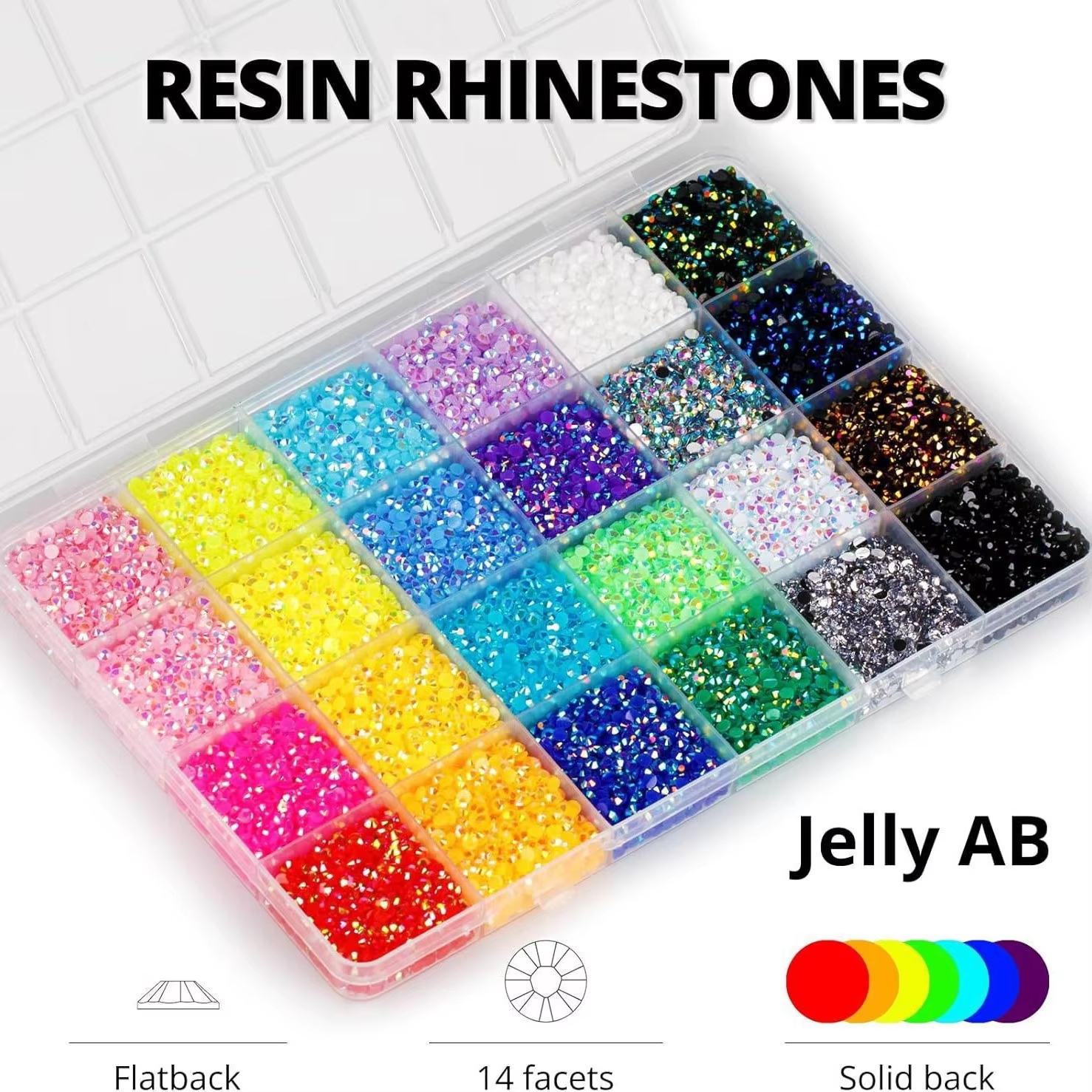 1Box Nail Charms Rhinestone Be - Phone Cases Europe incelemesi ve fiyatı