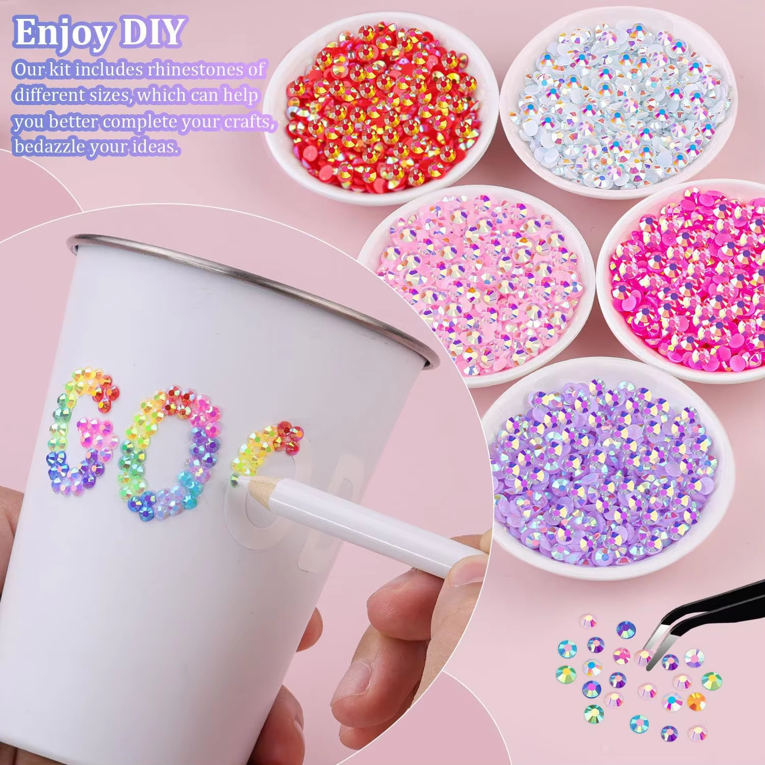 1Box Nail Charms Rhinestone Be - Phone Cases Europe incelemesi ve fiyatı