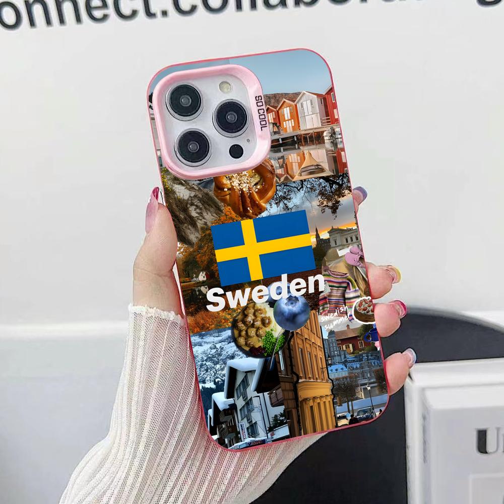 Sweden Flag Phone Case for iPh - Phone Cases Sweden incelemesi ve fiyatı