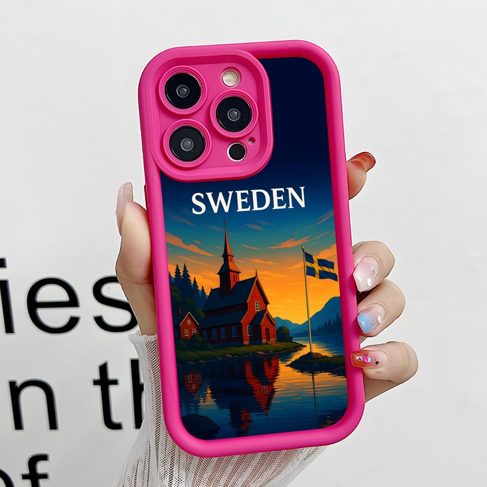 Sweden Flag Phone Case for iPh - Phone Cases Sweden incelemesi ve fiyatı