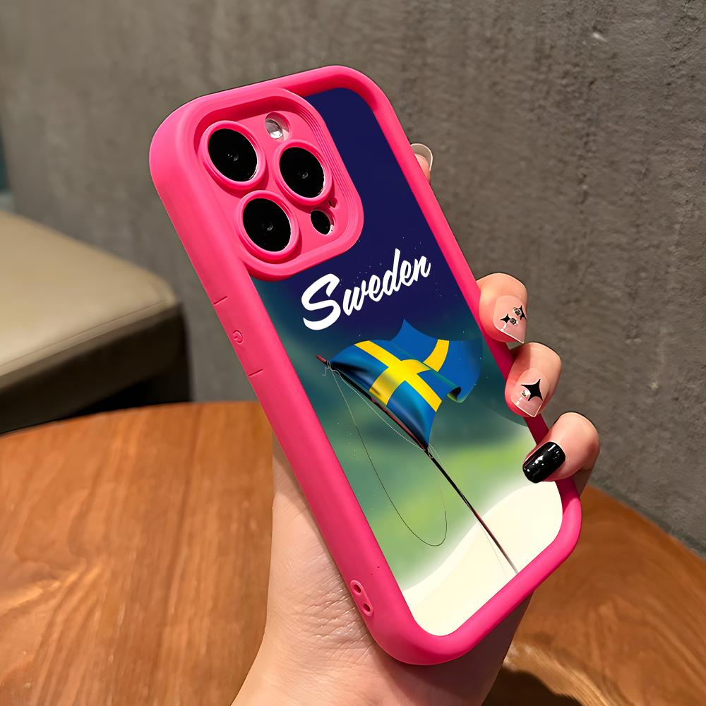 Sweden Flag Phone Case for iPh - Phone Cases Sweden incelemesi ve fiyatı